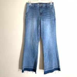 Mossimo | High rise wide leg jeans, 12/31